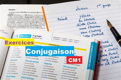 Exercices Conjugaison Cm Avec Corrig Imprimer Prof Innovant