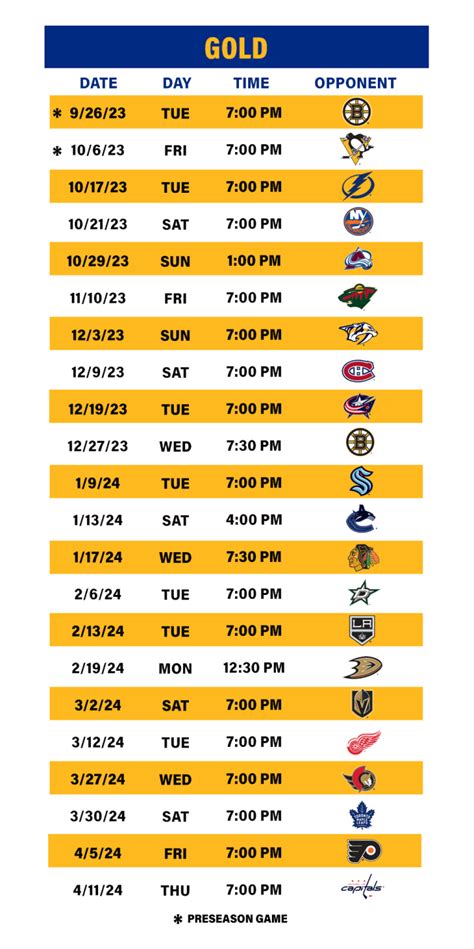 Buffalo Sabres 2024 Home Schedule - Ethyl Janessa