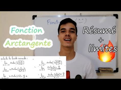 Fonction Arctangente Résumé Limites 2BAC SM YouTube