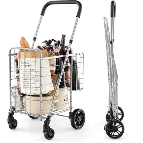 portable utility  folding shopping cart