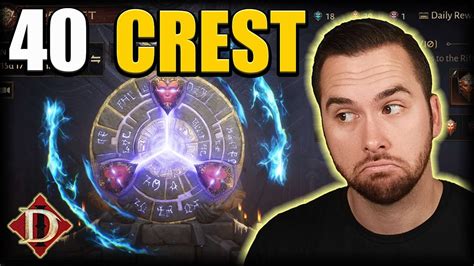 Running 40 Legendary Crests In Search For The MAW Of The Deep Diablo