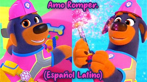 Amo Romper Cachorros a la Obra Canción Español Latino YouTube