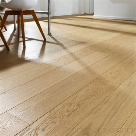 Parquet flottant Chêne contrecollé Vernis naturel 14x190 premium