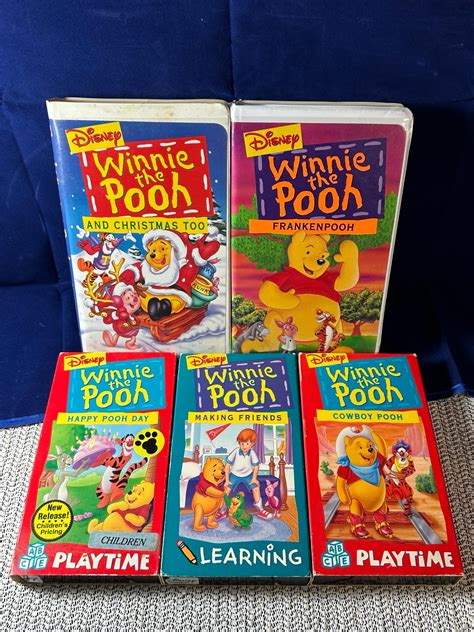 Winnie The Pooh Working Together Vhs