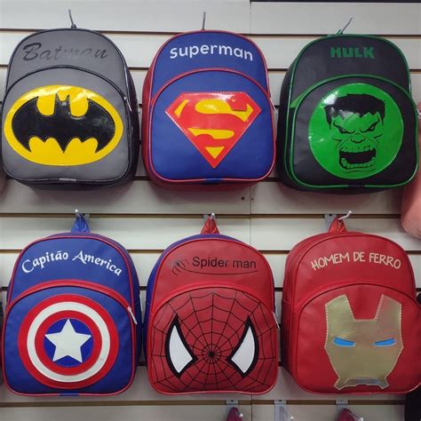 Mochila Infantil Menino Shopee - Mochila Infantil Creche Menino Batman Homem Aranha / Passeio | Shopee ...