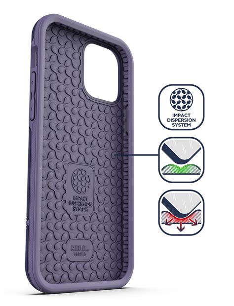 iPhone 12 Pro Rebel Case Purple - Encased
