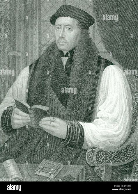 Thomas Cranmer 1489 1556 English Prelate Archbishop Of Canterbury