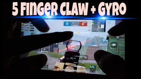 5 Finger Clawgyro Handcam Gameplay Pubg Mobile Neeraj Zone Youtube