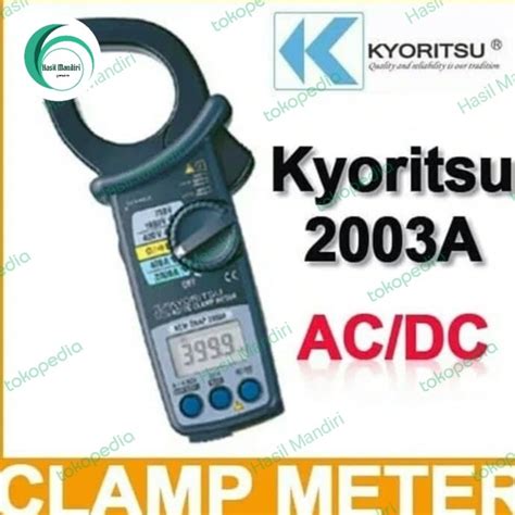 Jual Kyoritsu 2003A Digital Clamp Meter Tang Ampere Jakarta Barat