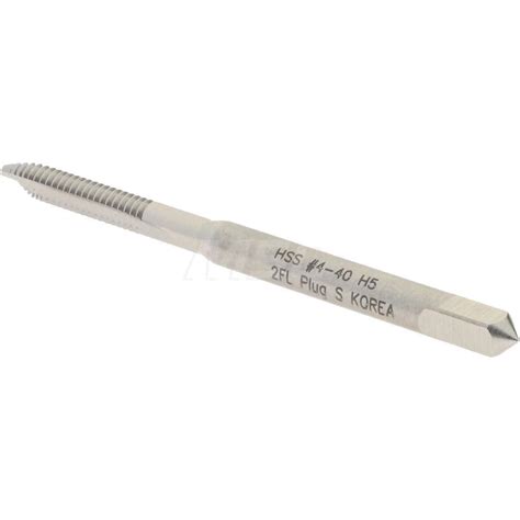 Hertel Spiral Point Tap Thread Unc Flutes Plug Chamfer