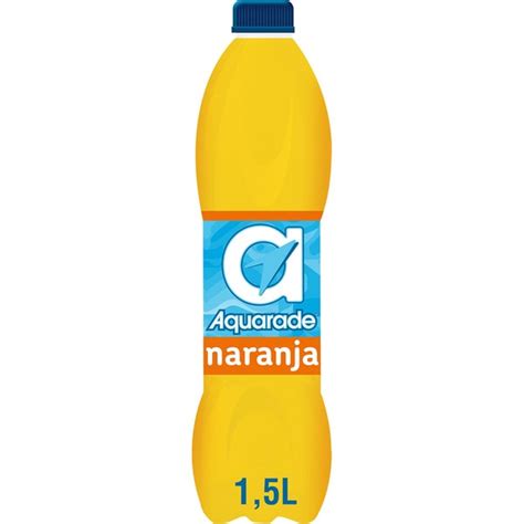 AQUARADE bebida isotónica sabor naranja botella 1 5 l