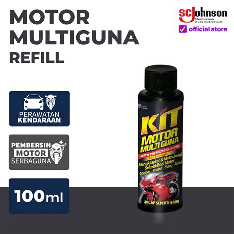 Kit Motor Multiguna Pembersih Motor Refill 100ml Lazada Indonesia