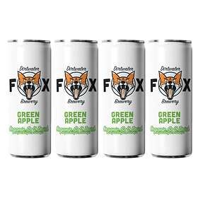 Dirtwater Fox Green Apple Slim Burk 0 25l 4 pack Hitta bästa pris på