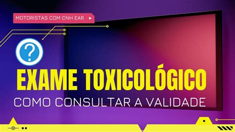 Como consultar validade do exame toxicológico PELO APP carteira Digital