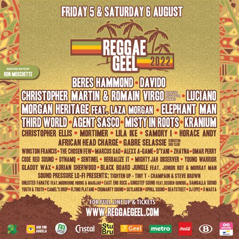 Upcoming festivals - reggaeville.com