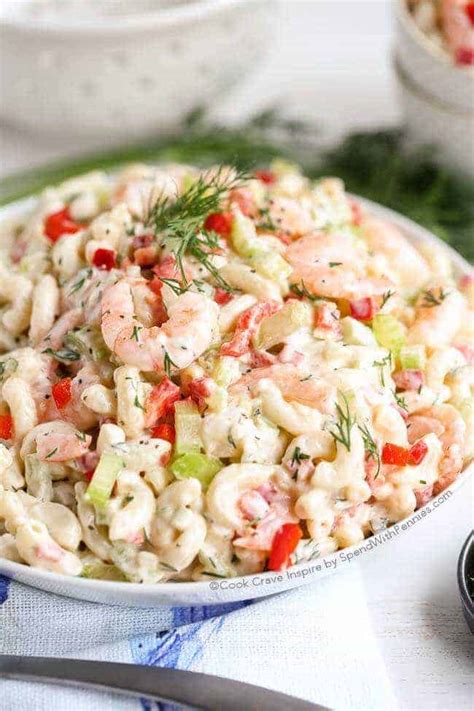 Shrimp Pasta Salad - Spend With Pennies