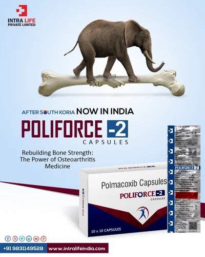 Polmacoxib 2mg Capsules Poliforce 2 Poliexar 2 Mg At Rs 1950box Of 100