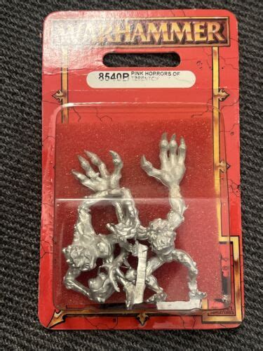 Warhammer 40K Chaos Daemons Pink Horrors Of Tzeentch Metal OOP Fantasy