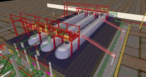 3D Modeling On PDS For LPG Storage System