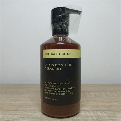 Jual The Bath Box Goats Dont Lie Geranium 500ml Psoriasiseczema