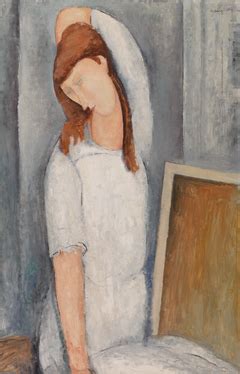 Jeanne Hébuterne in yellow sweater by Amedeo Modigliani USEUM