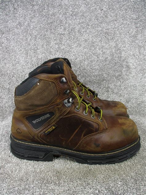 Wolverine Hellcat 6 Carbon Toe Work Boots Mens 14 Br Gem