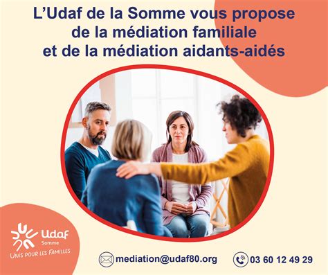 Ludaf De La Somme Vous Propose Un Espace De M Diation Familiale Et