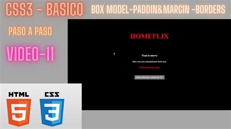 Tutorial De Css Para Principiantes Box Model Margin Paddin Border