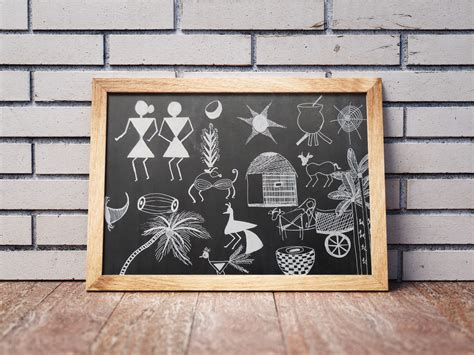 Warli art frame - directcreate.com