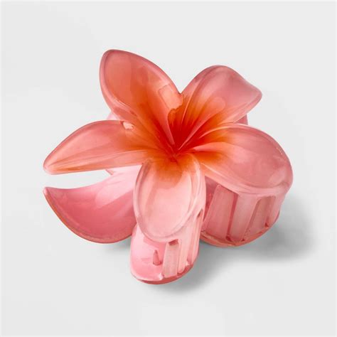 Hibiscus Flower Claw Hair Clip Curated On Ltk Clip Art Library