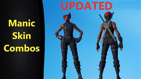 *UPDATED* Manic Skin Combos in Fortnite - YouTube