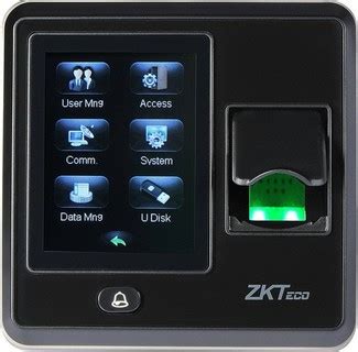 ZKTeco SF300 Touch Screen Fingerprint Reader Access Control Price In