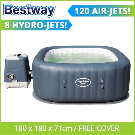 Bestway Lay Z Spa Hawaii Hydrojet Pro Inflatable Portable Outdoor Spa Hot Tub For Sale From