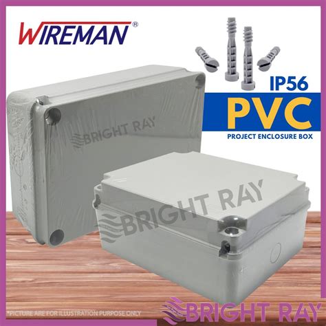 Wireman Ip Pvc Enclosure Electrical Junction Box Autogate Box Cctv