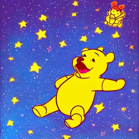 Winnie The Pooh In Space Stable Diffusion Openart