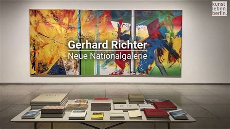 Ausstellung Gerhard Richter Künstlerbücher Neue Nationalgalerie