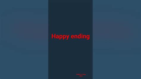 Happy Ending 🎵 🎵 Credits To Bailey Spinn Youtube