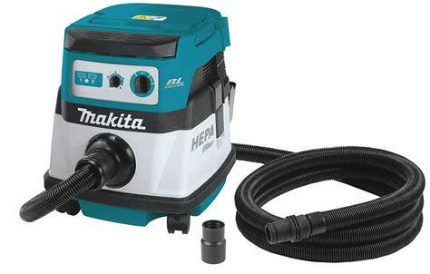 Makita Cordless Portable Shop Vacuum 21 Gal Plastic 74 Cfm Vacuum