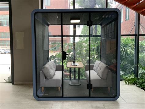 Soundbox L Movable Silence Booth Office Interior Design Corporate