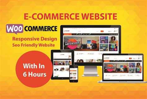 Create Ecommerce Website Using Woocommerce In Wordpress For 100