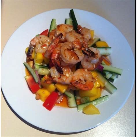 Chilli Prawn And Mango Salad Real Recipes From Mums