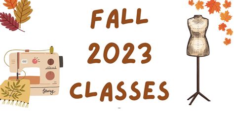 Fall Fashion Classes NJ 2023 - Fashion First Workshops