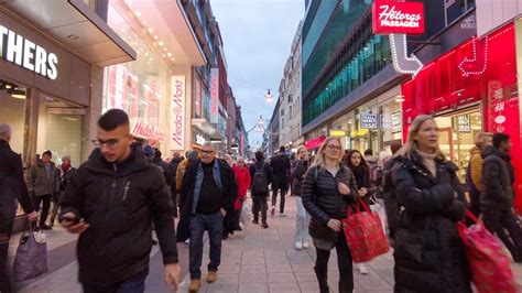 Walking In Stockholm Sweden Drottninggatan Shopping Street YouTube