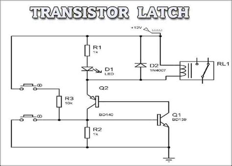 How To Make Transistor Latching Relay Tronicspro