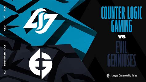 CLG Vs EG Week 1 Day 2 LCS Spring Split Counter Logic Gaming Vs