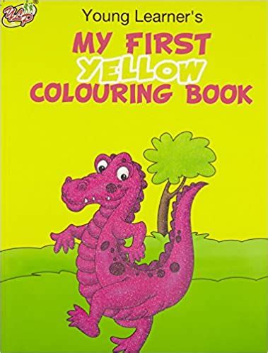 yellow colouring book ideal book depot