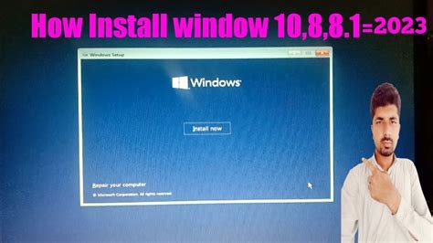 How To Install Windows 10 8 8 1 Easily In Pc 2023 Windows 10 Install