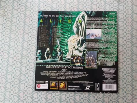 Laserdisc Pal Alien Widescreen Edition Dolby Surround