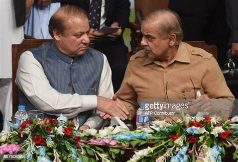 Pakistan Mian Muhammad Nawaz Sharif Photos And Premium High Res