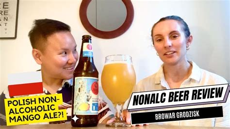 Browar Grodzisk Bezalkoholowe Mango Ale Review Poland Non Alcoholic